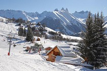 Saint Jean d'Arves - uitzicht skilift en piste